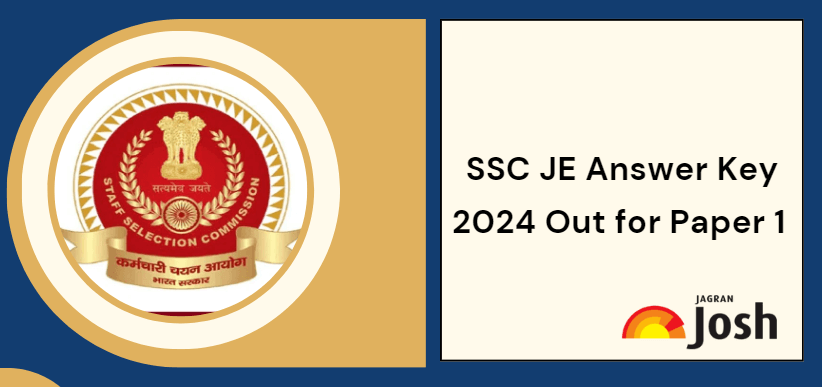 SSC JE Answer Key 2024 Out: Download Paper 1 Answer Key PDF with Response Sheet 